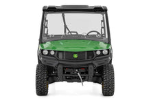Load image into Gallery viewer, Rough Country Vented Full Windshield | Scratch Resistant | John Deere Gator XUV 835E 98222275 - Installation View
