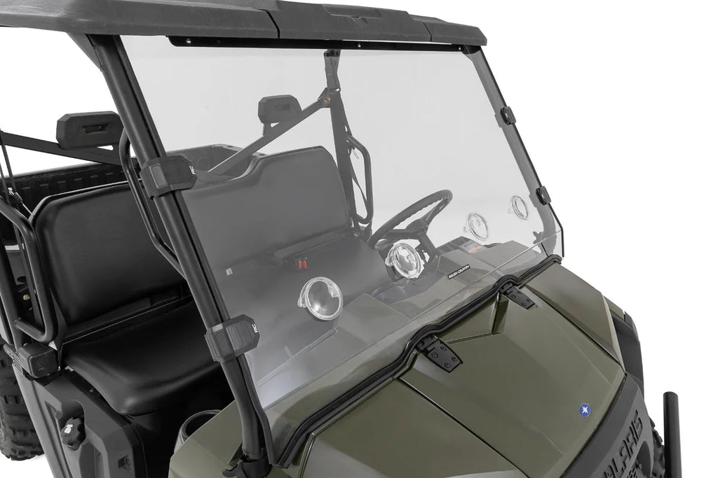 Rough Country Vented Full Windshield | Scratch Resistant | Polaris Ranger 570 98162310 - Main Product View