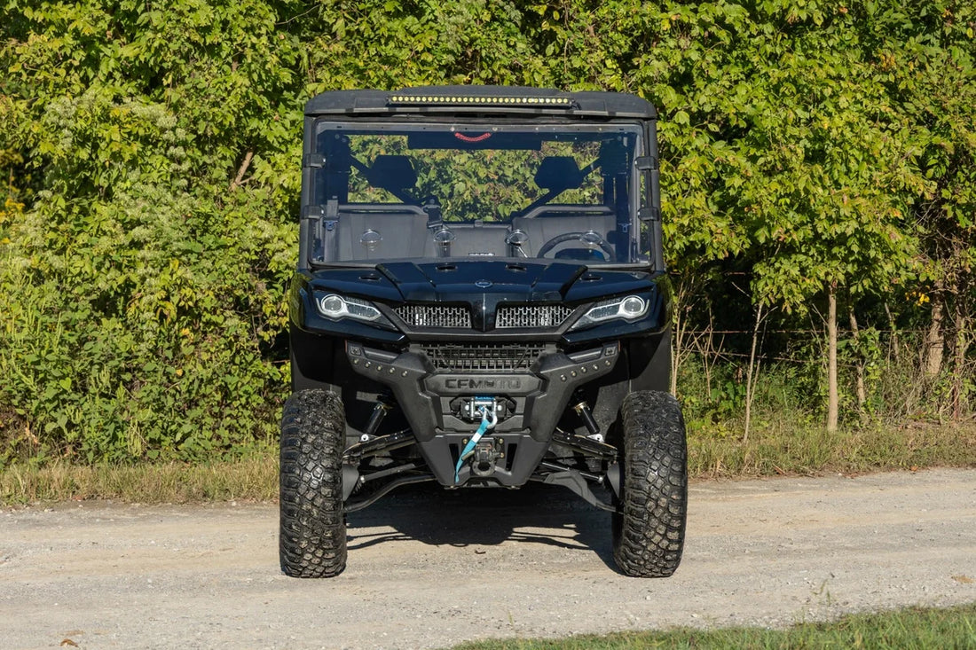 Rough Country Vented Full Windshield | Scratch Resistant | CFMOTO UFORCE 1000 - Additional View 5
