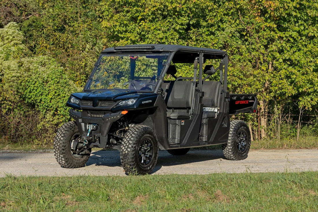 Rough Country Vented Full Windshield | Scratch Resistant | CFMOTO UFORCE 1000 - Additional View 6