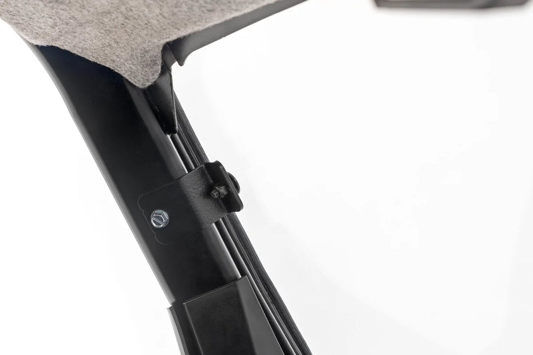 Rough Country Vented Full Windshield | Scratch Resistant | Polaris XPEDITION XP 5 - Installation View