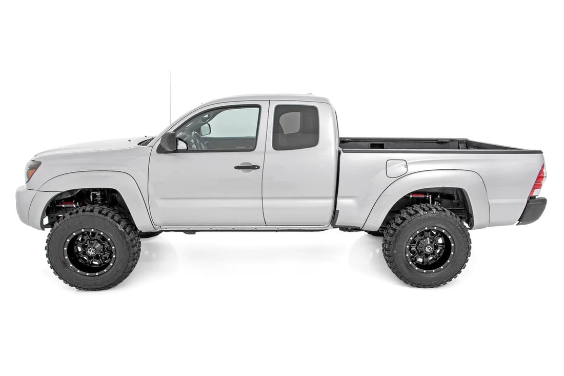 Rough Country Vertex 2.5 Adjustable Coilovers | Front | 6" | Toyota Tacoma 2WD/4WD (05-23) 689014 - Installation View