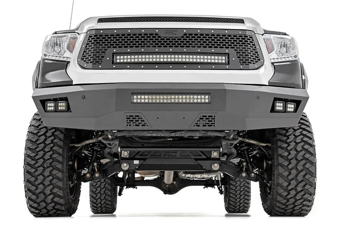 Rough Country Vertex 2.5 Adjustable Coilovers | Front | 6" | Toyota Tundra 4WD (2007-2021) 689013 - Front View