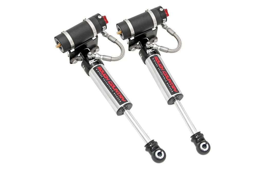 Rough Country Vertex 2.5 Adjustable Front Shocks | 5-7.5" | NTD Lifts Only | Chevy/GMC 2500HD/3500HD (11-24) 689028