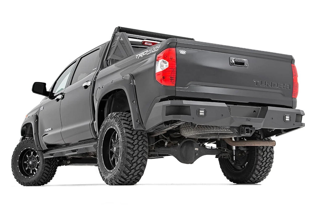 Rough Country Vertex 2.5 Adjustable Rear Shocks | 6" | Toyota Tundra 2WD/4WD (2007-2021) 699013 - Rear View
