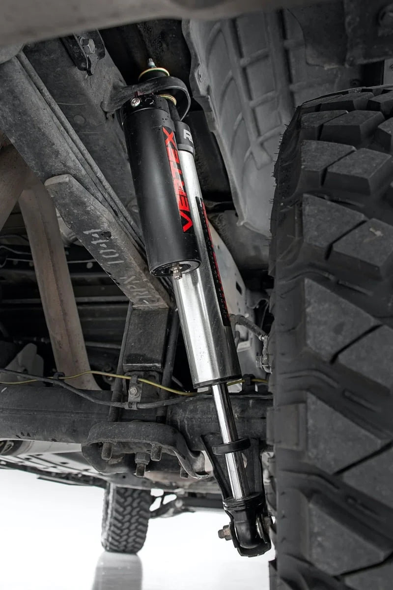 Rough Country Vertex 2.5 Adjustable Rear Shocks | 6" | Toyota Tundra 2WD/4WD (2007-2021) 699013 - Rear View