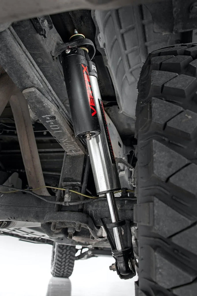 Rough Country Vertex 2.5 Adjustable Rear Shocks | 6" | Toyota Tundra 2WD/4WD (2007-2021) 699013 - Rear View