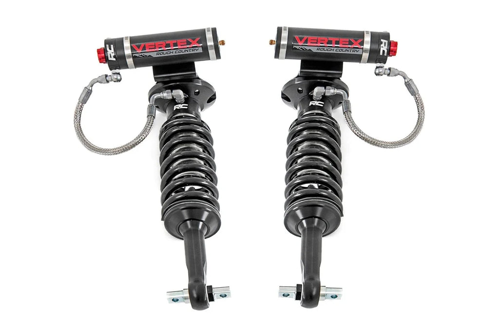 Rough Country Vertex 2.5 Remote Reservoir Leveling Coilovers | 2 Inch | Chevy/GMC 1500 (07-18 & Classic) 689016 - Main Pro...