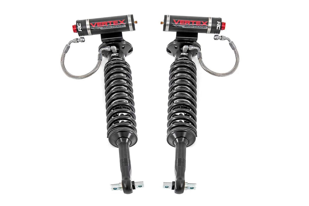 Rough Country Vertex 2.5 Remote Reservoir Leveling Coilovers | 2 Inch | Ford F-150 (14-24) 689012