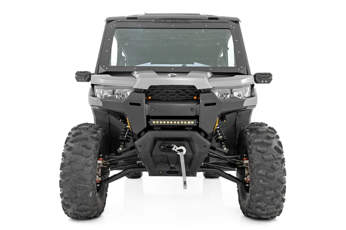 Rough Country Vertex Adjustable Suspension Kit | Can-Am Defender HD7/HD9/HD10 - Side View