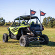 Load image into Gallery viewer, Rough Country Whip Mount | Bed |  4' Multl-Color LED Whip Pair | Honda Talon 1000 92039 - Additional View 5
