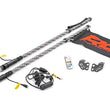 Load image into Gallery viewer, Rough Country Whip Mount | Cage | 4' Multl-Color LED Whip Pair | Polaris RZR 93052 - Kit Contents
