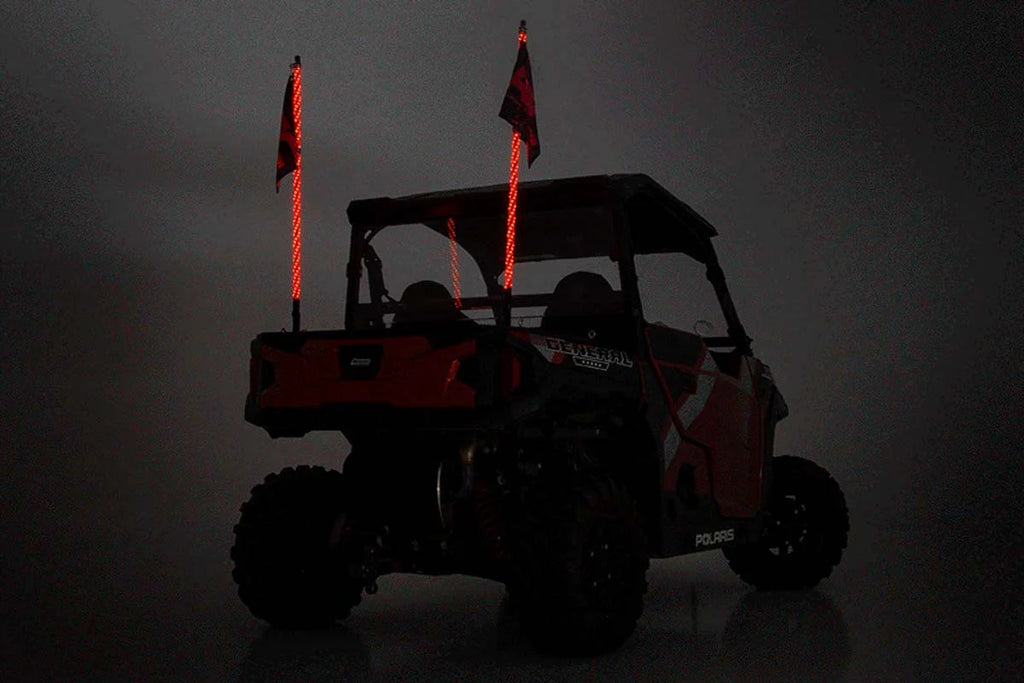 Rough Country Whip Mount | Polaris General/Ranger 1000/Ranger XP 900/1000 93049 - Installation View