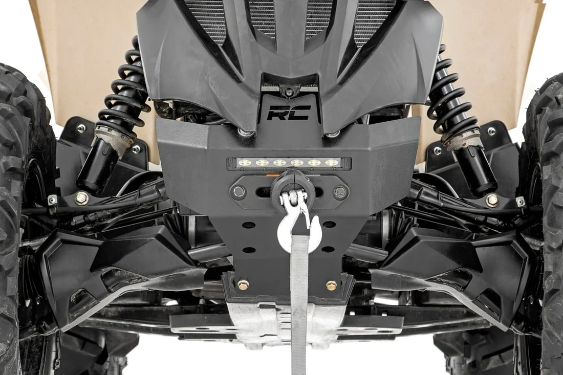 Rough Country Winch Bumper | Can-Am Renegade 1000 (12-19)/Renegade 500 (12-15) 97065 - Side View