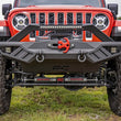 Load image into Gallery viewer, Rough Country Winch Cleat (Red) RS175R - Back View