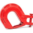 Load image into Gallery viewer, Rough Country Winch Hook | Forged | Red RS129 - Main Product View