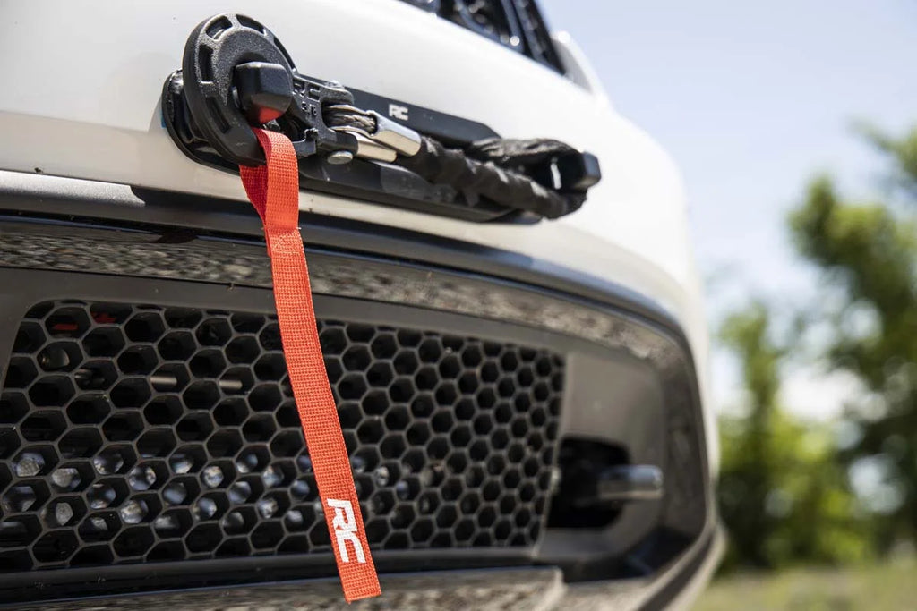 Rough Country Winch Hook Mount | Hawse Fairlead RS140 - Side View