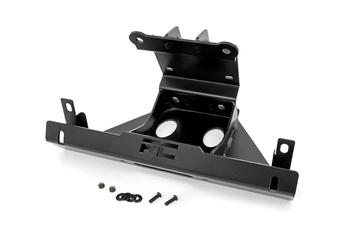 Rough Country Winch Mount | Front | Can-Am Maverick X3 97028 - Back View