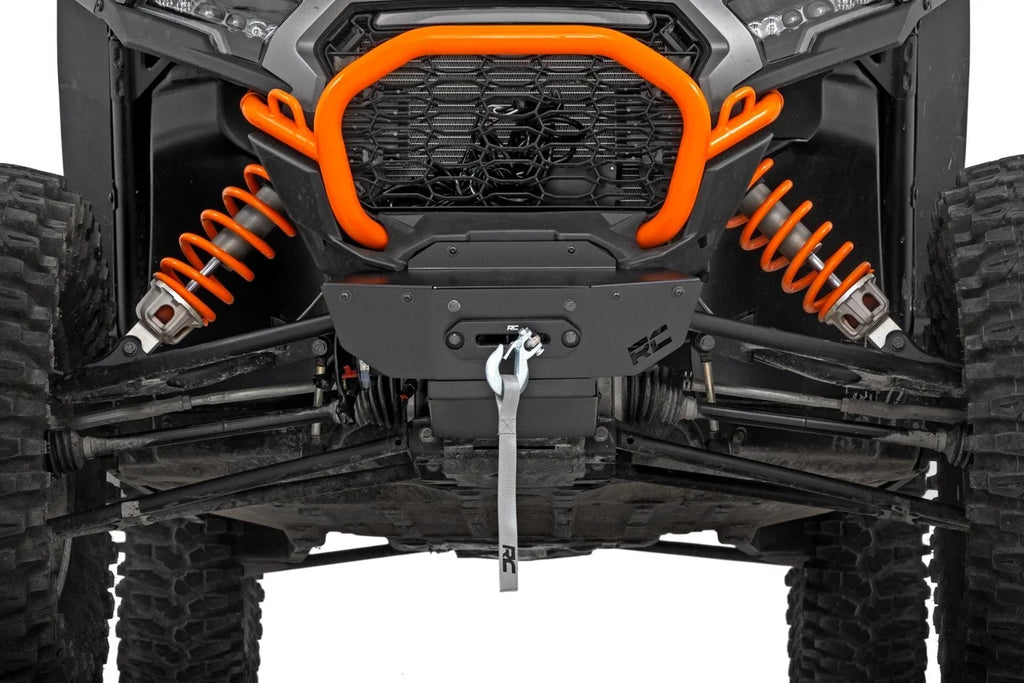 Rough Country Winch Mount | Front | RS4500S | Polaris RZR XP1000-4 (2024) 93205 - Back View