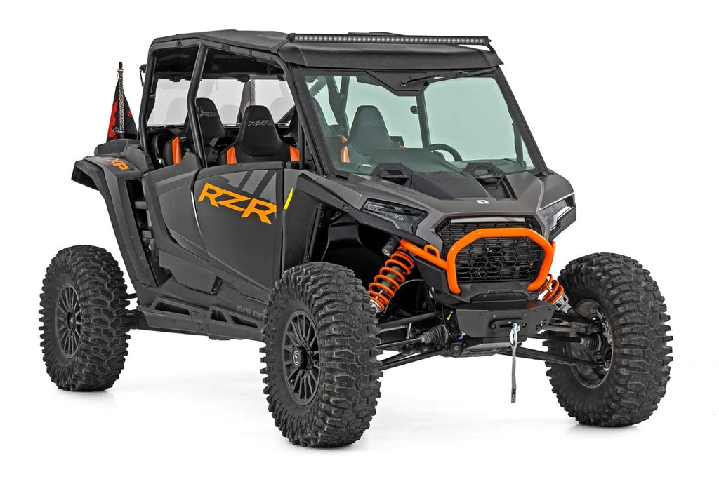 Rough Country Winch Mount | Front | RS4500S | Polaris RZR XP1000-4 (2024) 93205 - Installation View