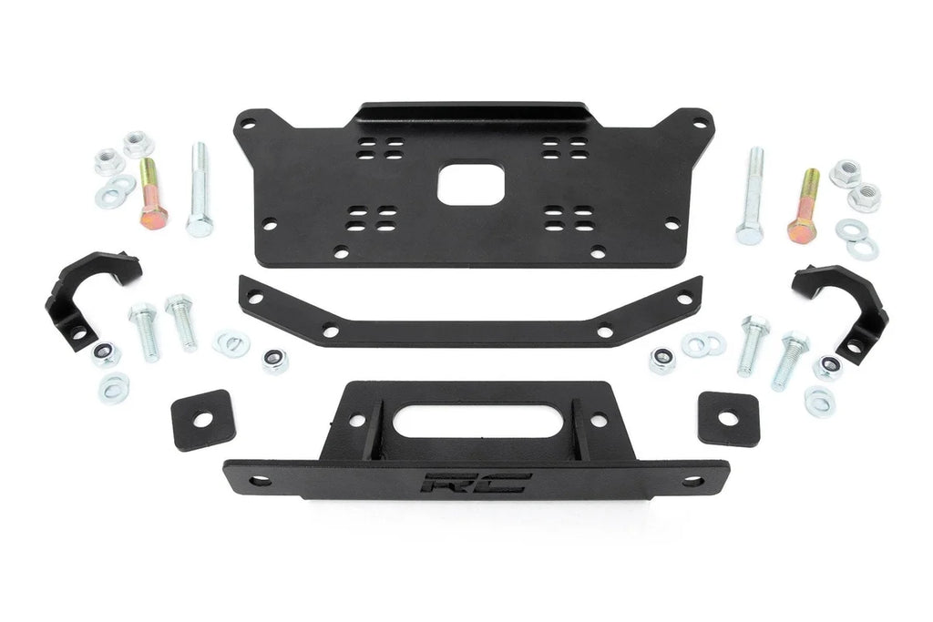 Rough Country Winch Mount | Honda Talon 92029 - Mounting View