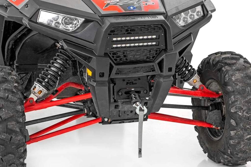 Rough Country Winch Mount | Polaris RZR 93042 - Side View
