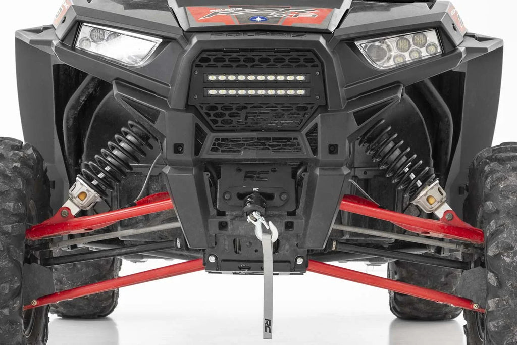 Rough Country Winch Mount | Polaris RZR 93042 - Back View