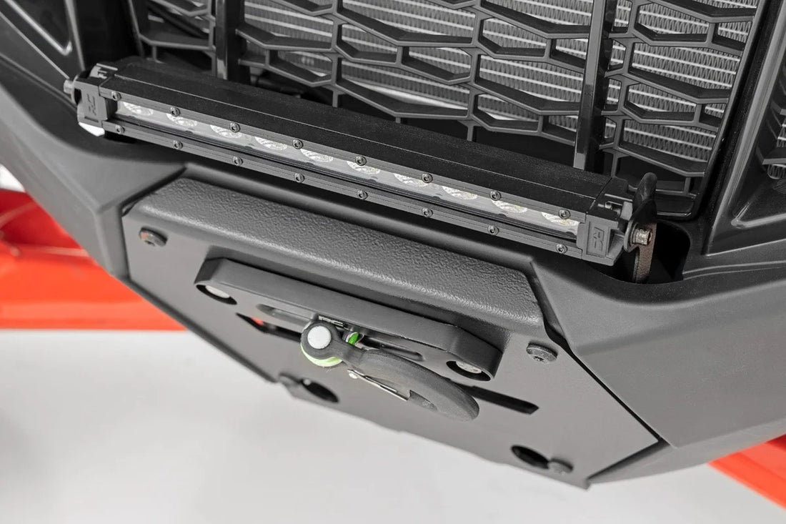 Rough Country Winch Mount | Polaris RZR Pro R 93140 - Back View