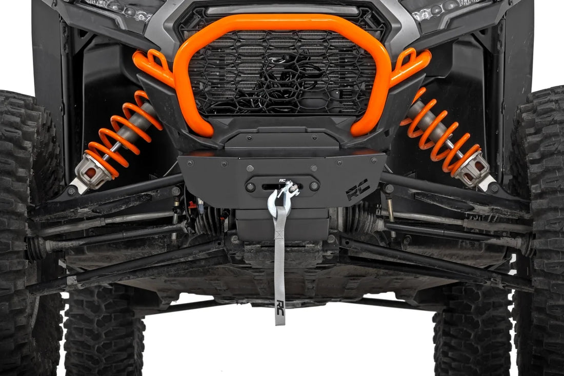 Rough Country Winch Mount | Polaris RZR XP 1000 93204 - Back View