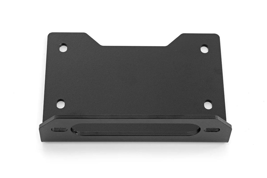 Rough Country Winch Mount fits 2018-2024 John Deere Gator XUV 835E - Side View