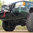 Load image into Gallery viewer, Rough Country Winch Mounting Plate | Jeep Grand Cherokee ZJ 4WD (1993-1998) 1049 - Installation View