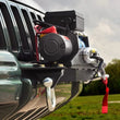 Load image into Gallery viewer, Rough Country Winch Mounting Plate | Jeep Grand Cherokee ZJ 4WD (1993-1998) 1049 - Installation View