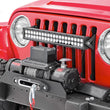 Load image into Gallery viewer, Rough Country Winch Mounting Plate | Jeep Wrangler TJ (97-06)/Wrangler Unlimited (04-06) 1189 - Installation View
