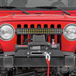 Load image into Gallery viewer, Rough Country Winch Mounting Plate | Jeep Wrangler TJ (97-06)/Wrangler Unlimited (04-06) 1189 - Installation View