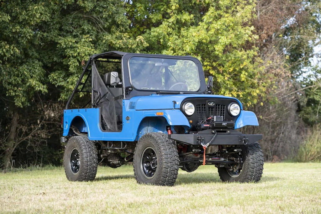 Rough Country Winch Plate | Mahindra Roxor 99001 - Back View