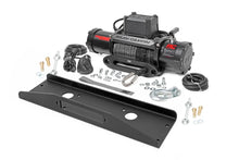 Load image into Gallery viewer, Rough Country Winch Plate | PRO12000S | Mahindra Roxor 92075 - Mounting View