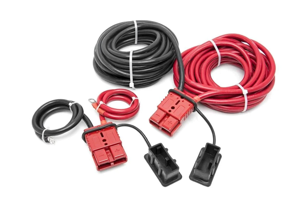 Rough Country Winch Power Cable | Quick Disconnect | 24 Ft RS108