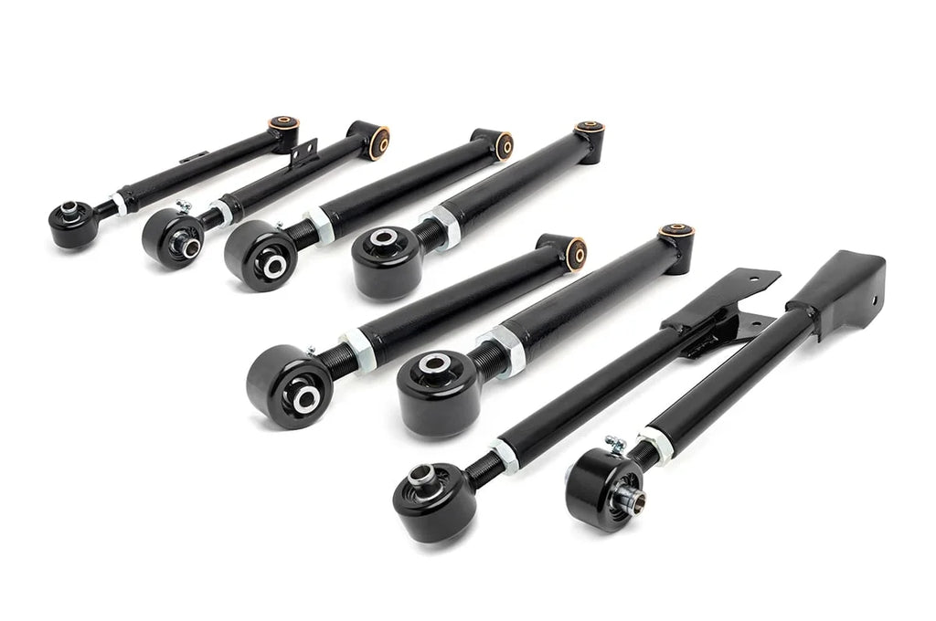 Rough Country X-Flex Control Arms | Complete Set | Jeep Wrangler TJ (97-06)/Wrangler Unlimited (04-06) 11470