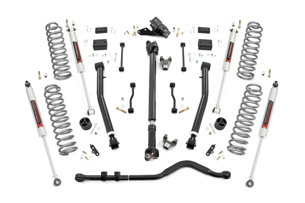 Rough Country3.5 Inch Lift Kit | Adj Lower | FR D/S | M1 | Jeep Wrangler JL 4WD (24-26)91740 - Kit Contents