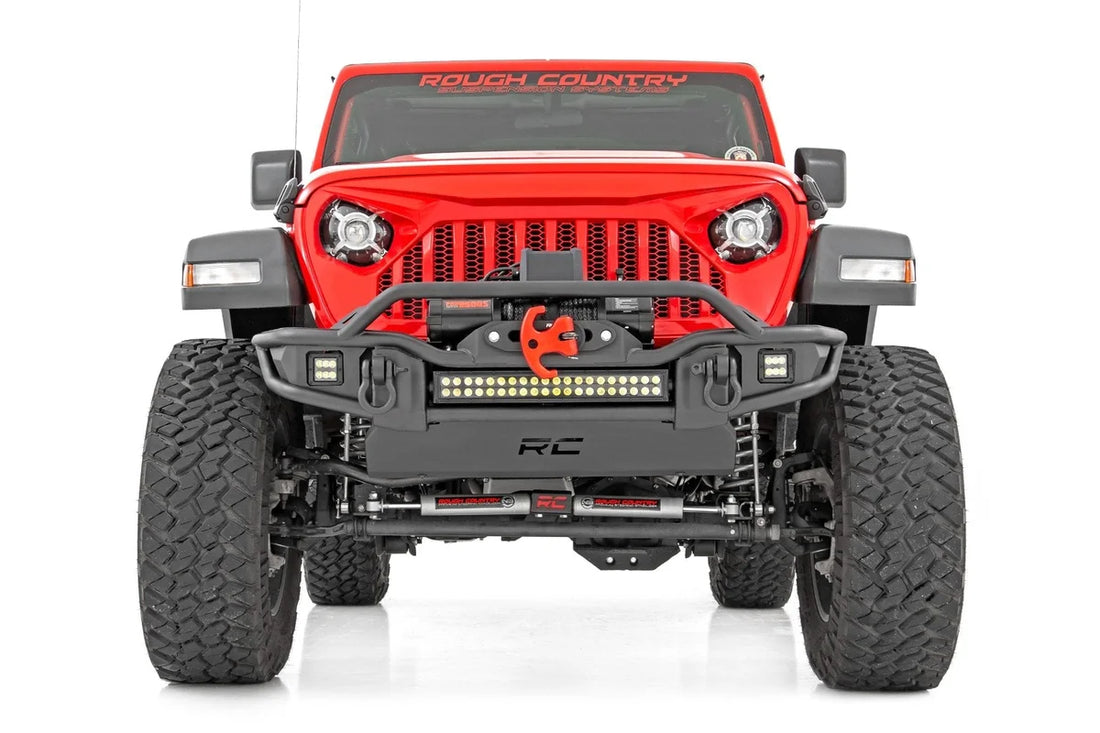 Rough Country3.5 Inch lift Kit | C/A Drop | FR D/S | M1R | Jeep Wrangler Unlimited (24-26)91944 - Back View