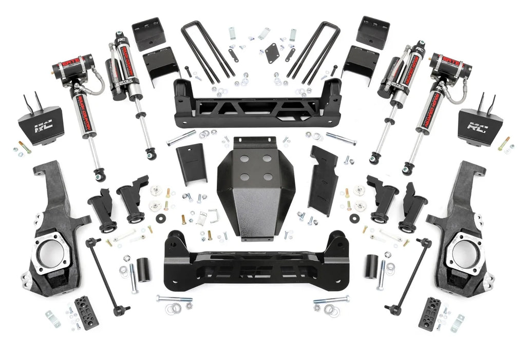Rough Country5 Inch Lift Kit | Torsion Drop | Vertex | w/ Overloads | Chevy/GMC 2500HD/3500HD (20-26)111055 - Main Product...