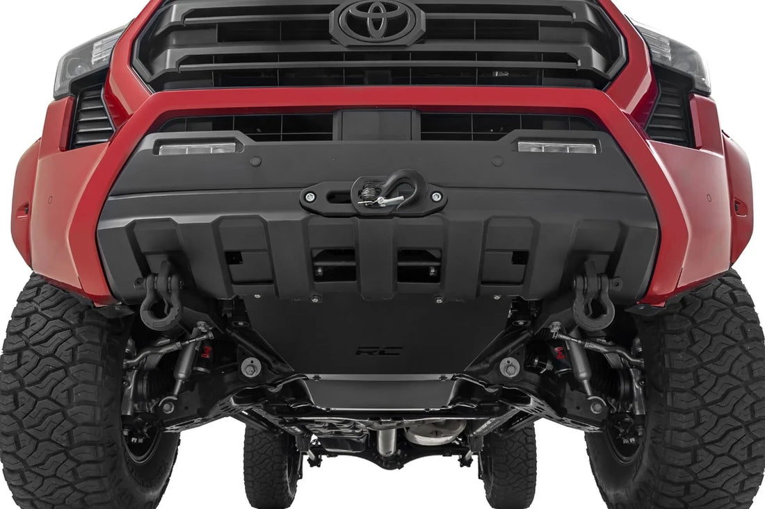 Rough CountryHidden Winch Mount | PRO9500S | Toyota Tacoma 4WD (2024-2025)10813 - Side View