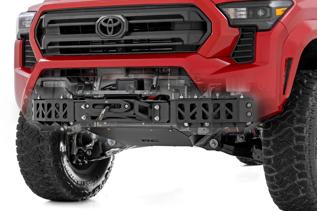 Rough CountryHidden Winch Mount | PRO9500S | Toyota Tacoma 4WD (2024-2025)10813 - Installation View