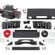 Load image into Gallery viewer, Rough CountryHidden Winch Mount | White SAE | PRO1200S | Toyota Land Cruiser 4WD (24-25)10749 - Mounting View