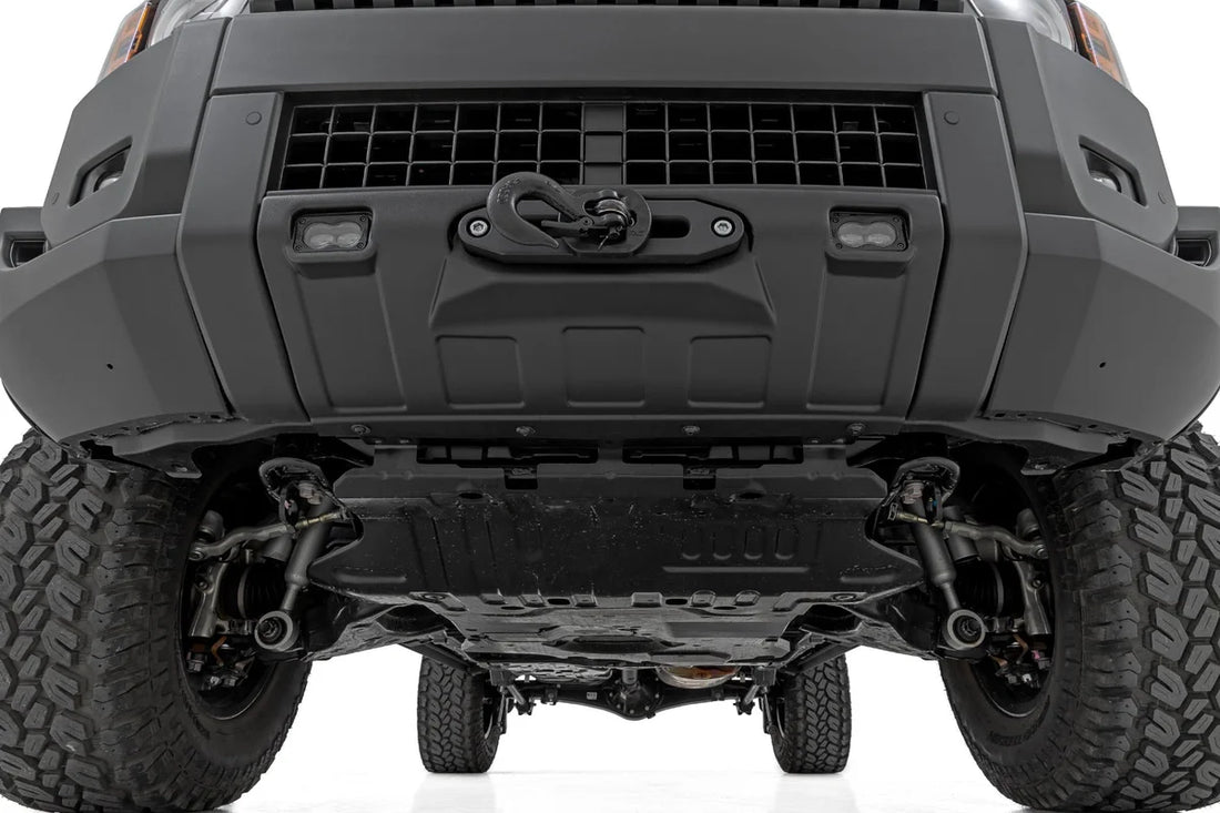Rough CountryHidden Winch Mount | Yellow SAE | PRO9500S | Toyota Land Cruiser 4WD (24-25)10752 - Additional View 6