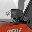 Load image into Gallery viewer, Rough CountryLED Light Kit | Front Mount | 2" Black Pair | Amber DRL | Polaris XPEDITION ADV 593303 - Installation View