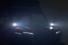 Load image into Gallery viewer, Rough CountryLED Light Kit | Front Mount | 2" Black Pair | Amber DRL | Polaris XPEDITION ADV 593303 - Additional View 6