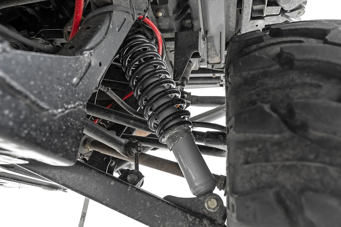 Rough CountryN3 Coil Over Shock Set | Stock | Honda Pioneer 1000/Pioneer 1000-5381005 - Back View