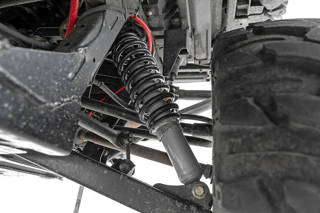 Rough CountryN3 Front Coil Over Shocks | Stock | Honda Pioneer 1000/Pioneer 1000-5311005 - Side View