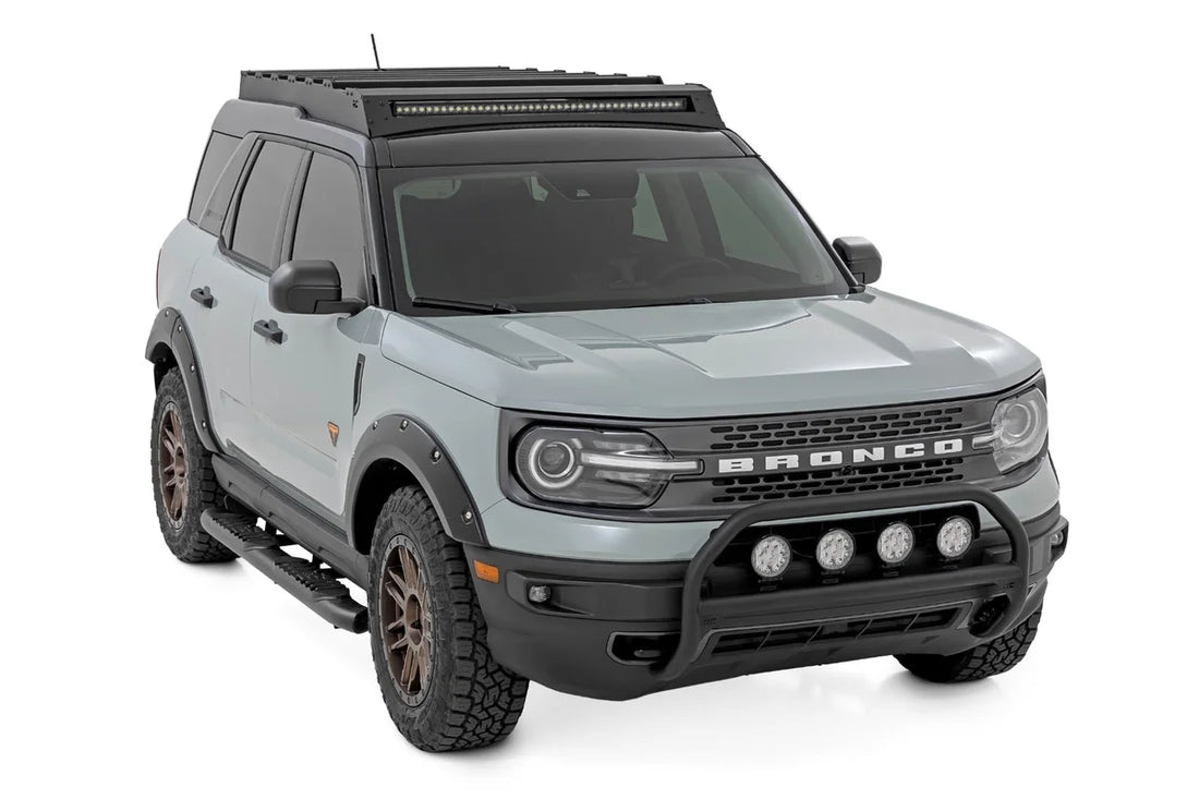 Rough CountryNudge Bar | w/ Tow Hooks | Spectrum Series LED | Ford Bronco Sport 4WD (21-24)51157 - Back View